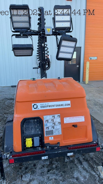 2023 Generac MLT2 Diesel, Flex Switch 120V Input, Powerzone Controller, (4) 320W LED Lights, 4kW Generator, 39.9 Gal Fuel Tank, 2" Ball, T3