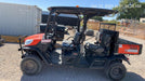 2020 Kubota RTV-X1140W-H Canopy, 4-Seater, Diesel, Windshield Acrylic Clear, LED Strobe, Backup Alarm