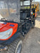 2020 Kubota RTV-X1140WL-H 4 seat diesel cart, plastic canopy, HD tires, steel wheels, tinted windshield, strobe light, and backup alarm