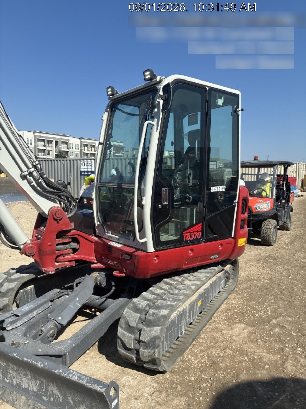 2024 TAKEUCHI TB370CR