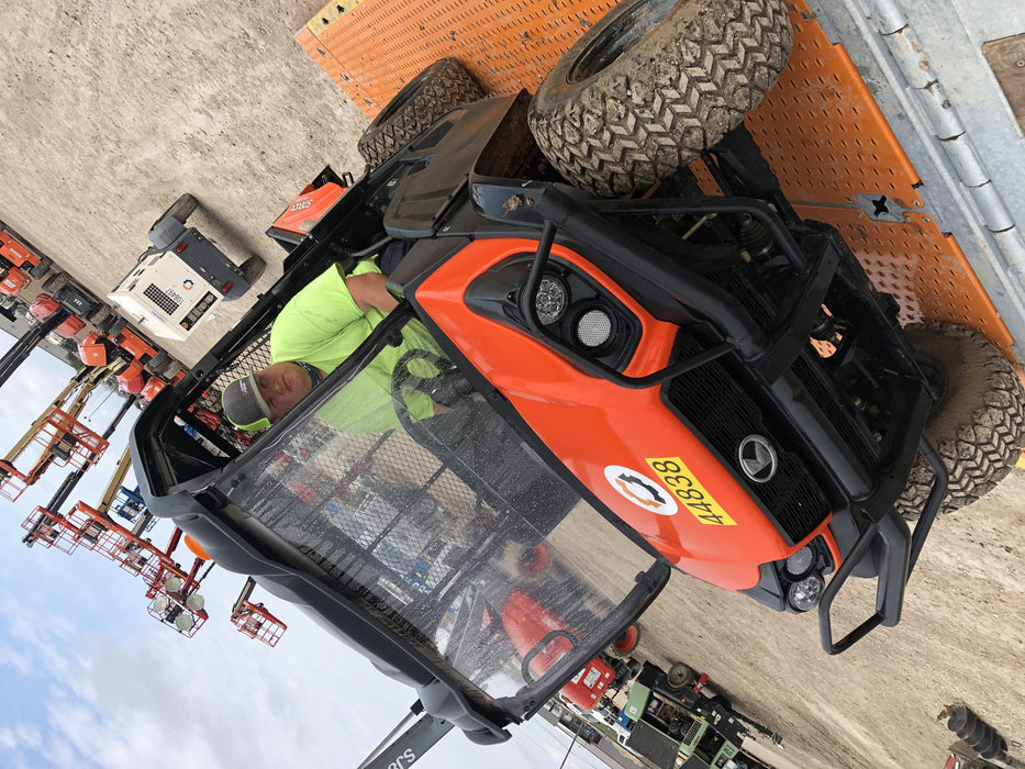 2019 Kubota RTV-XG850WL-H 4wd Utility Cart, Gas, 2 Seat, LED Strobe, Windshield Tempered Glass, Plastic Canopy, Wire Harness Kit, Backup Alarm