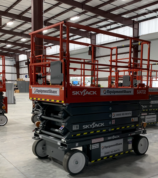 2021 Skyjack SJ4732 Hyd Drive, Sld NM Tires, DBcns, EST