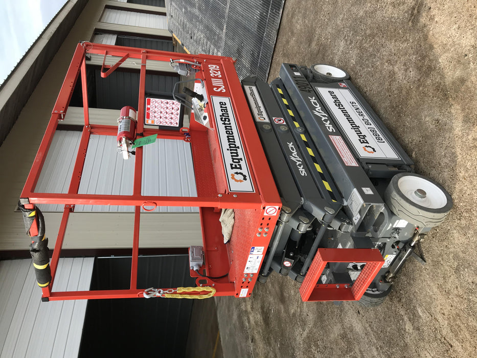 2019 Skyjack SJIII-3219 Standard Options, Trojan Batteries