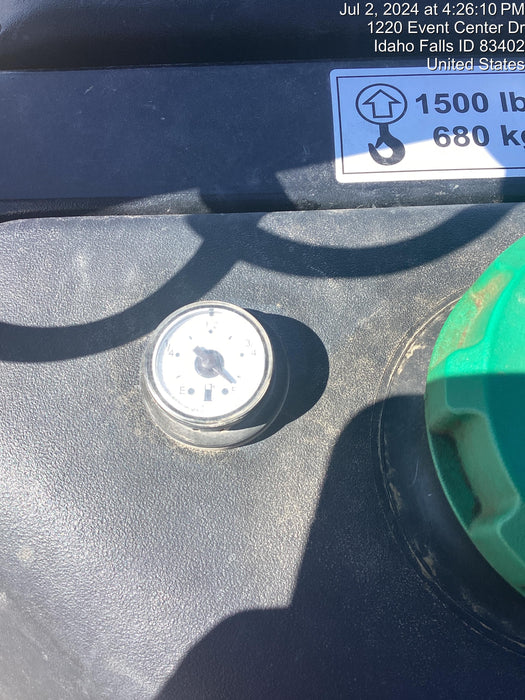 2022 Allmand NLV3GR (4) LED Light Fixture 350W, 23' Vertical Mast, 3kW Prime, Towable, Deep Sea L401, Leveling Jacks, Yanmar T4F 5.8hp