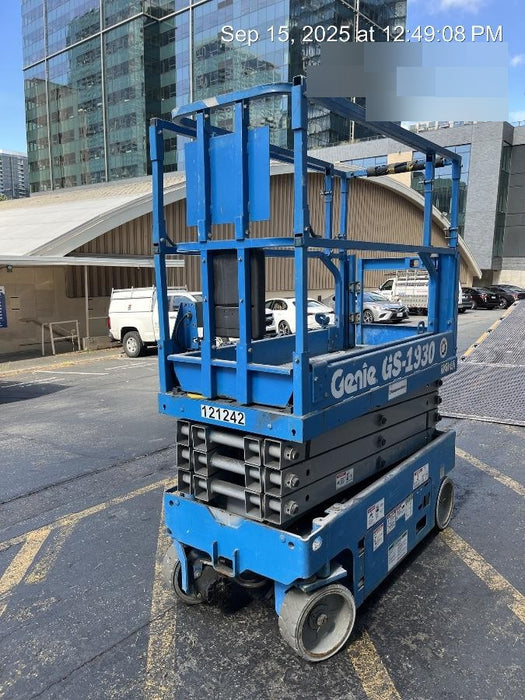 2020 Genie GS-1930 Solid Non Marking Tires, Beacon, Folding rails with half height swing gate, Telematics