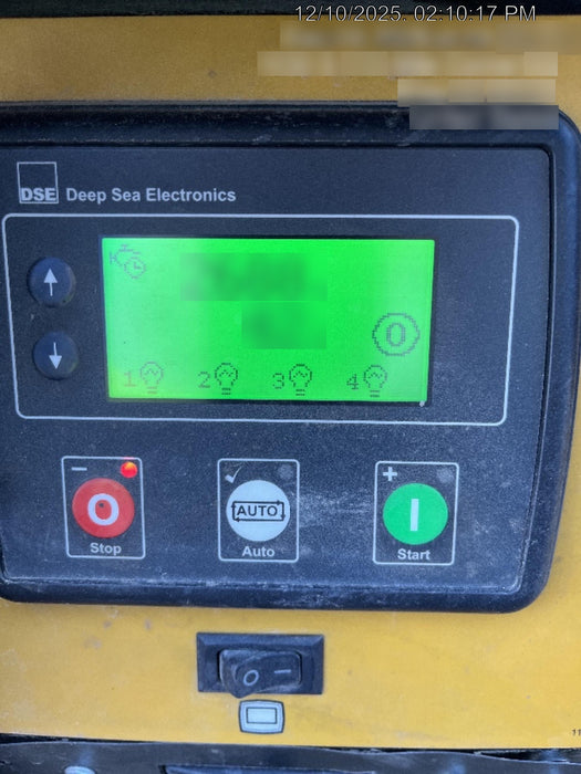 Allmand NLV3GR (4) LED Light Fixture 350W, 23' Vertical Mast, 3kW Prime, Towable, Deep Sea L401, Leveling Jacks, Yanmar T4F 5.8hp