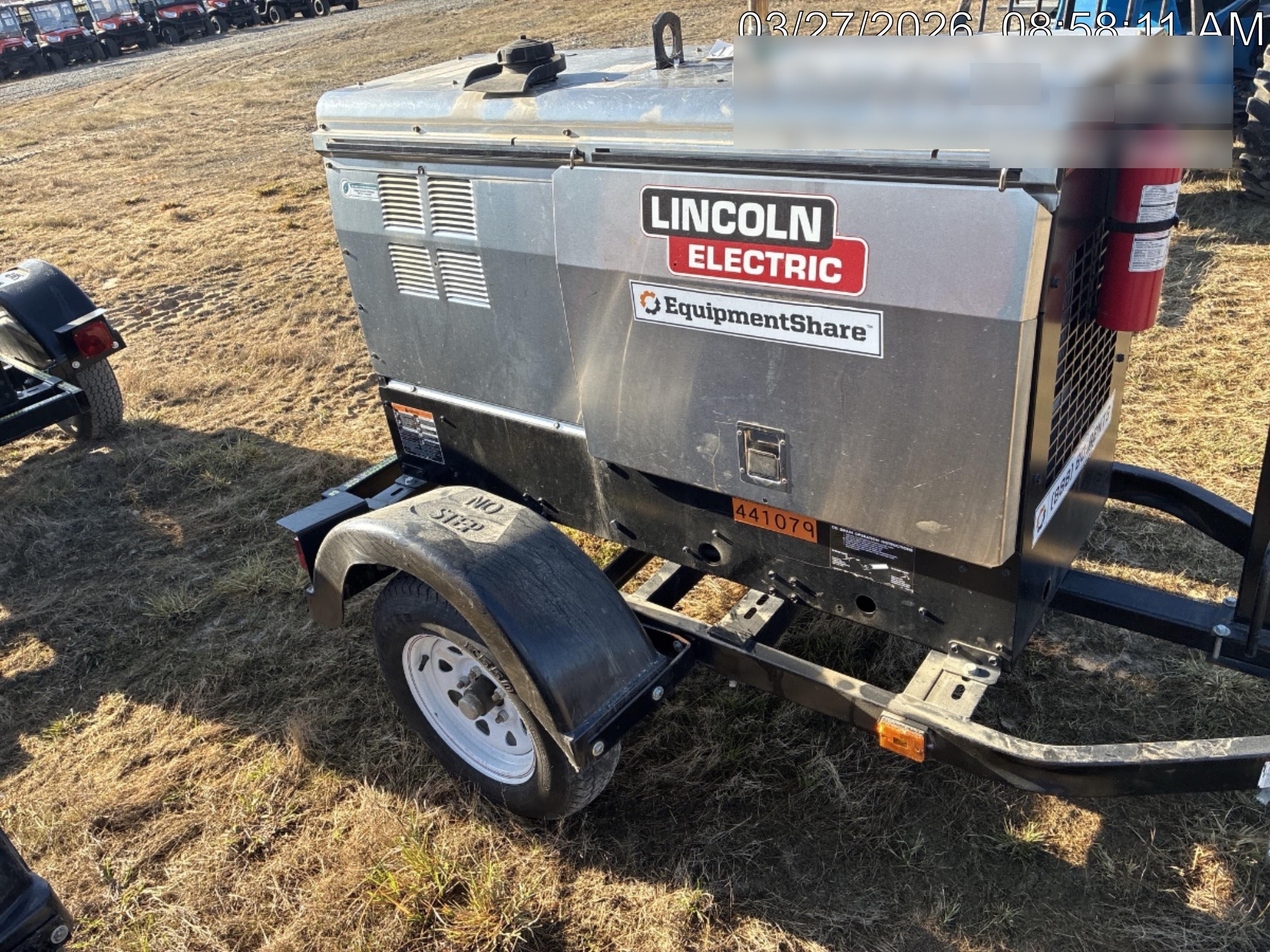 2024 Lincoln Electric LE400 Kubota V1505, Trlr, Cable Rack, Light Kit, ES Decals, T3