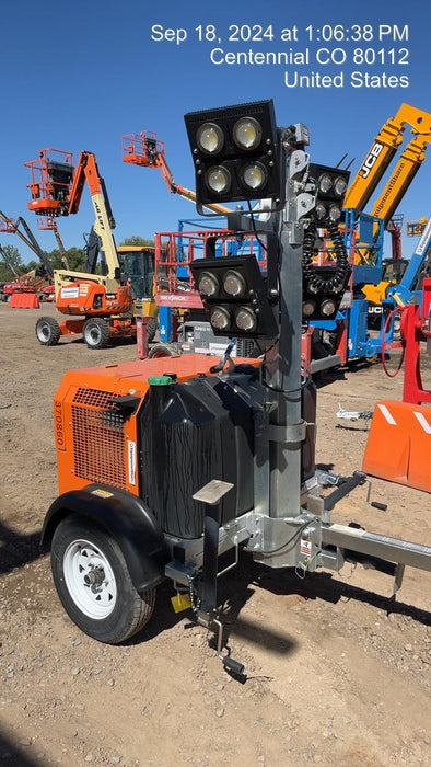 2023 Wanco WLTT-4MM4K Diesel, Deep Sea Controller, Shore Power Plug, Auto Start, (4) 350W LED Floodlights, 4kW Generator, 60 Gal Fuel Tank, 2" Ball, T3