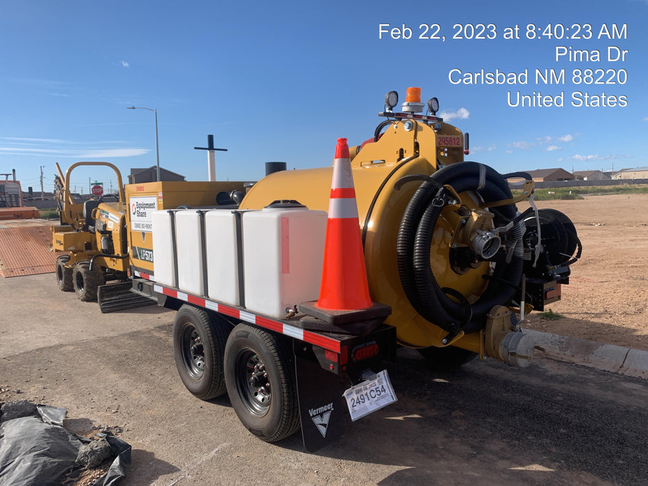 2023 Vac-Tron LP573XDT T4 Koehler Diesel Engine, 500 Gallon Debris Tank, x2 100 Gallon Water Tanks