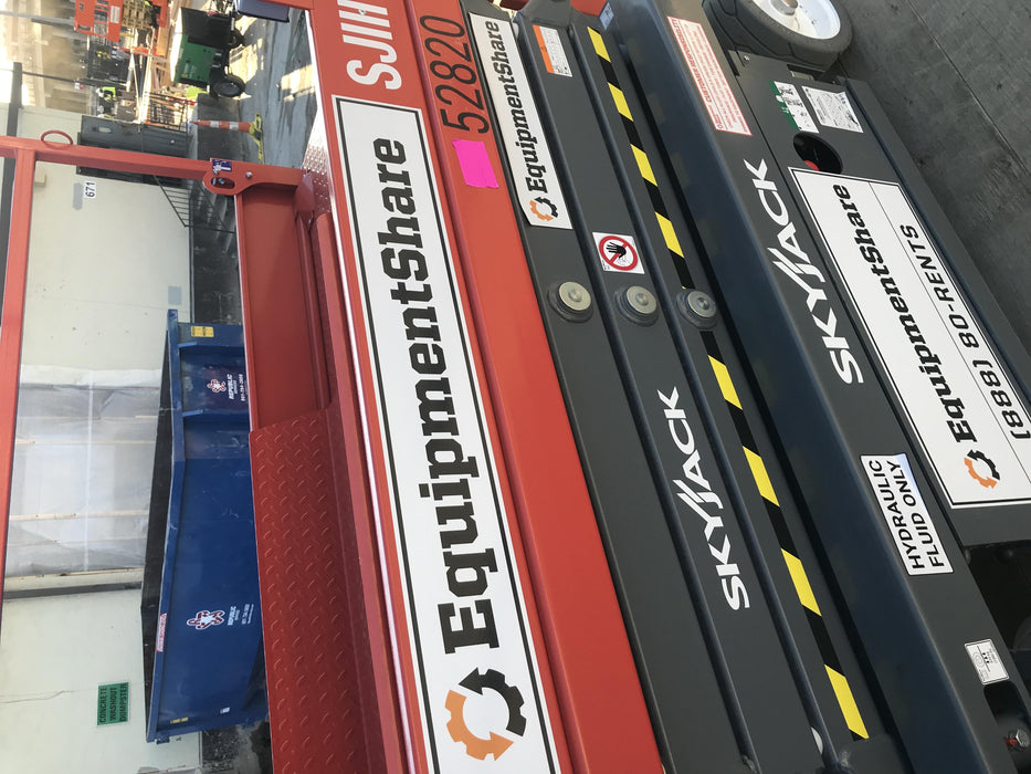 2019 Skyjack SJIII-3219 Standard Options, Trojan Batteries