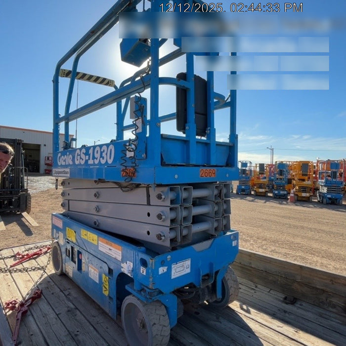 2016 Genie GS-1930 Genie GS-1930 Scissor Lift