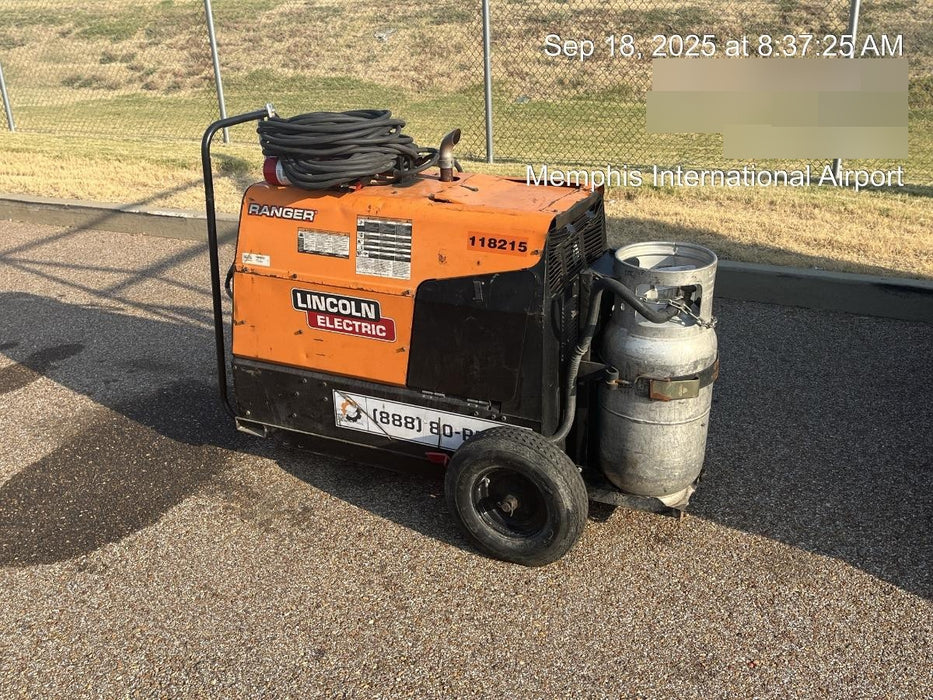 2020 Lincoln Electric Ranger 305 LPG Kohler Engine, One-Pak
