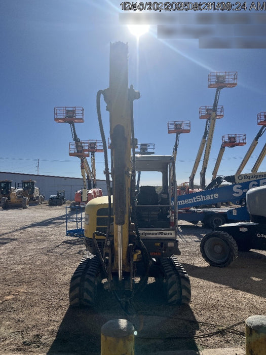 2019 Wacker Neuson EZ53 Open ROPS, Long Dipperstick, T4, VDS Manual QC, Buckets: 12/18/24", Hydraulic Thumb