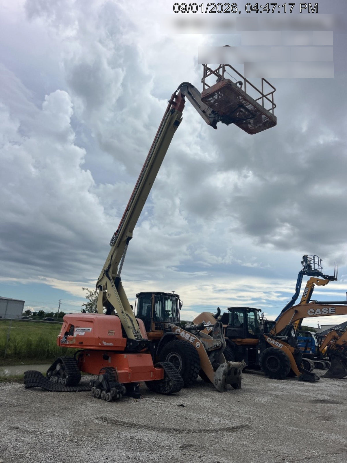 2022 JLG 660SJ Quad Track