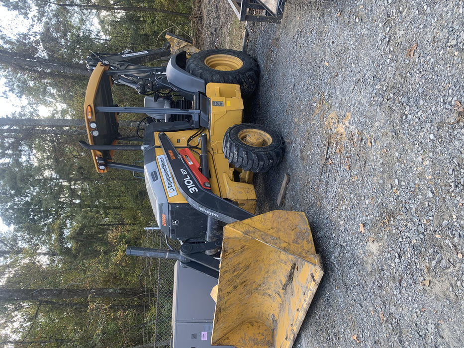 2020 John Deere 310LEP Canopy, 4WD, Standard Stick, Pilot Controls, 2 Way Hydraulics, TAG Manual QC