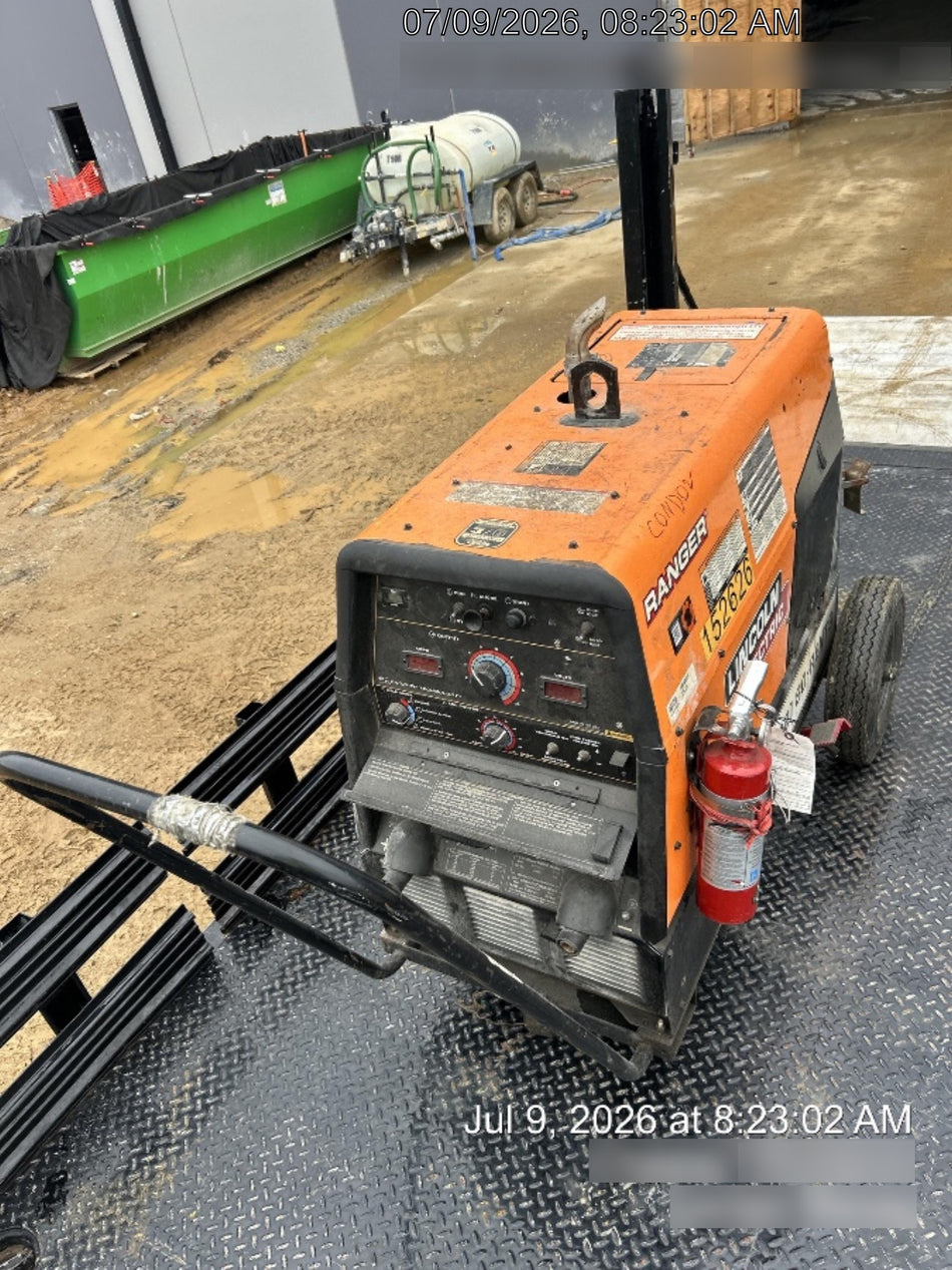 2021 Lincoln Electric Ranger 305 LPG LPG One-Pak (includes undercarriage, tank holder & tank strap) ORANGE