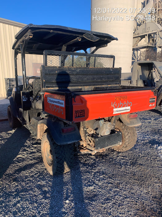 2020 Kubota RTV-X1140W-H Kubota RTVX1140WH 4wd Utility Cart, LED Strobe, Windshield Tempered Glass, Plastic Canopy, Wire Harness Kit, Backup Alarm