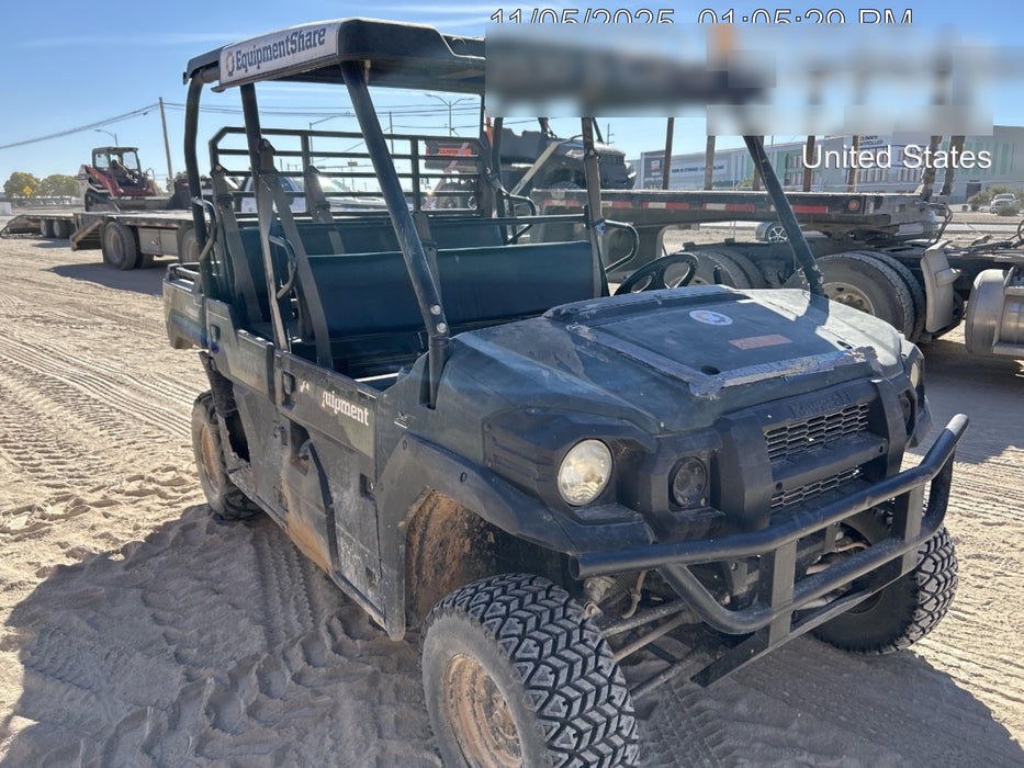 2018 Kawasaki MULE PRO-DX Kawasaki Mule 4x4 Diesel UTV w/Hard Top, Windshield, Beacon, Backup Alarm, ES Keypad/Hardware Installed