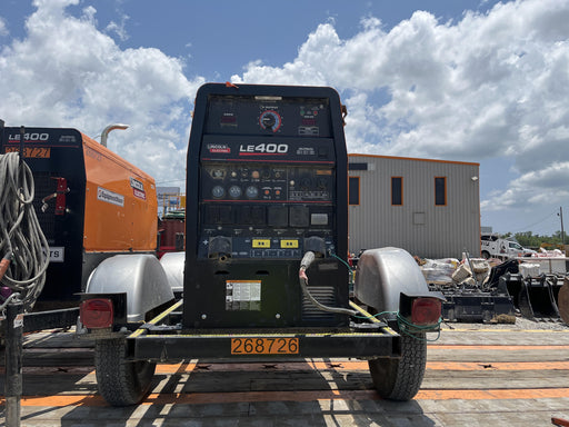 2022 Lincoln Electric LE400 Kubota V1505, Trlr, Cable Rack, Light Kit, ES Decals, T3