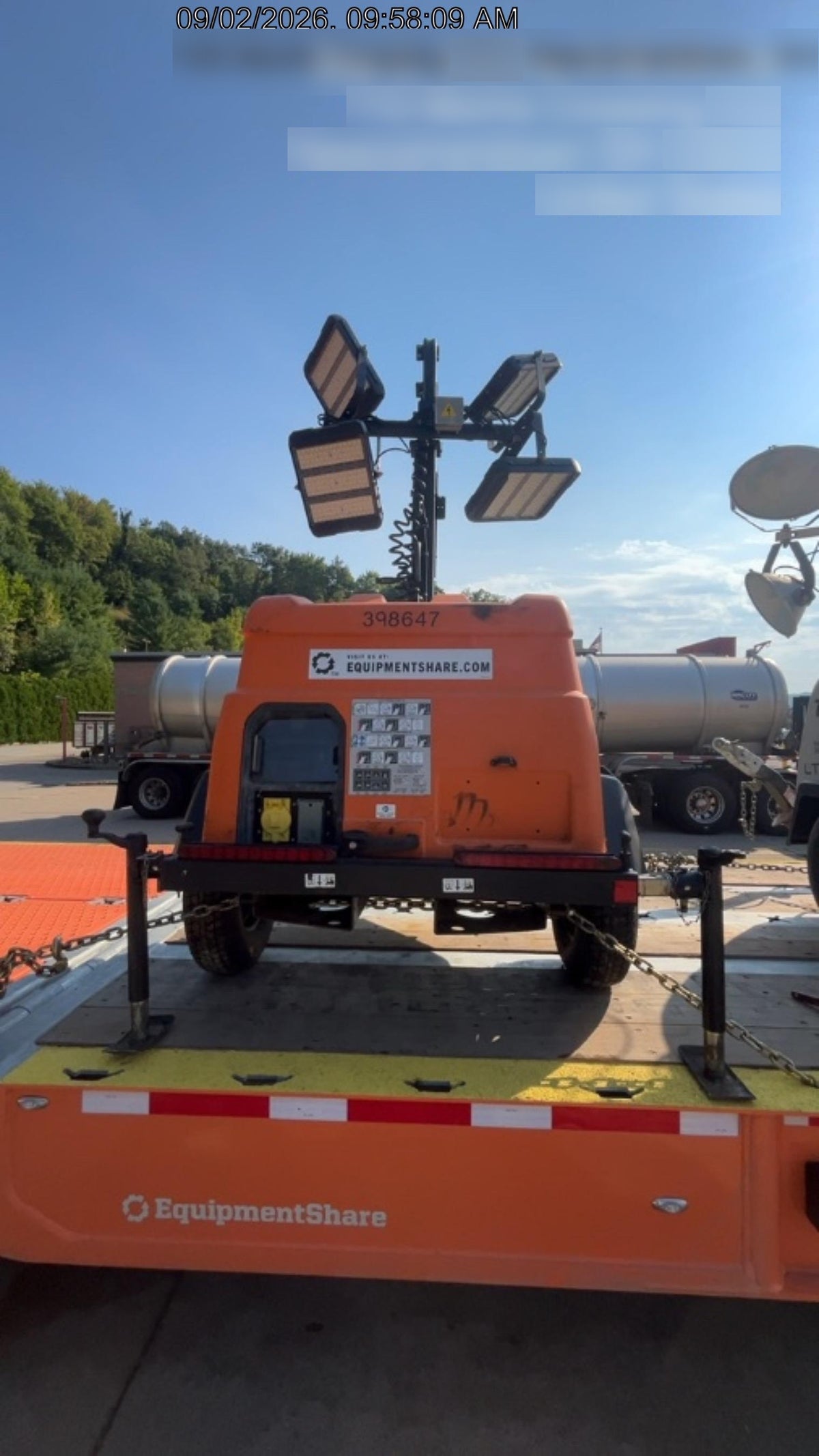 2024 Generac MLT2 Diesel, Flex Switch 120V Input, Powerzone Controller, 
(4) 320W LED Lights, 4kW Generator, 39.9 Gal Fuel Tank, 2" Ball, T3