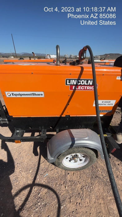 2022 Lincoln Electric LE400 Kubota V1505, Trlr, Cable Rack, Light Kit, ES Decals, T3