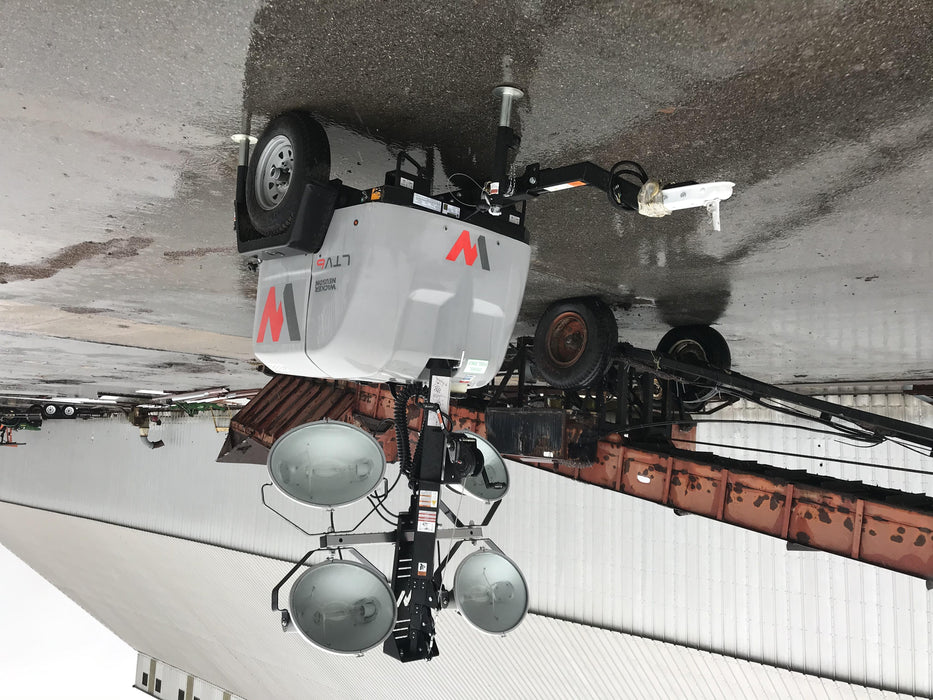 2019 Wacker Neuson LTV6L-MH Wacker Neuson LTV6L Mobile Light Tower w/Fuel Level Sensor Installed