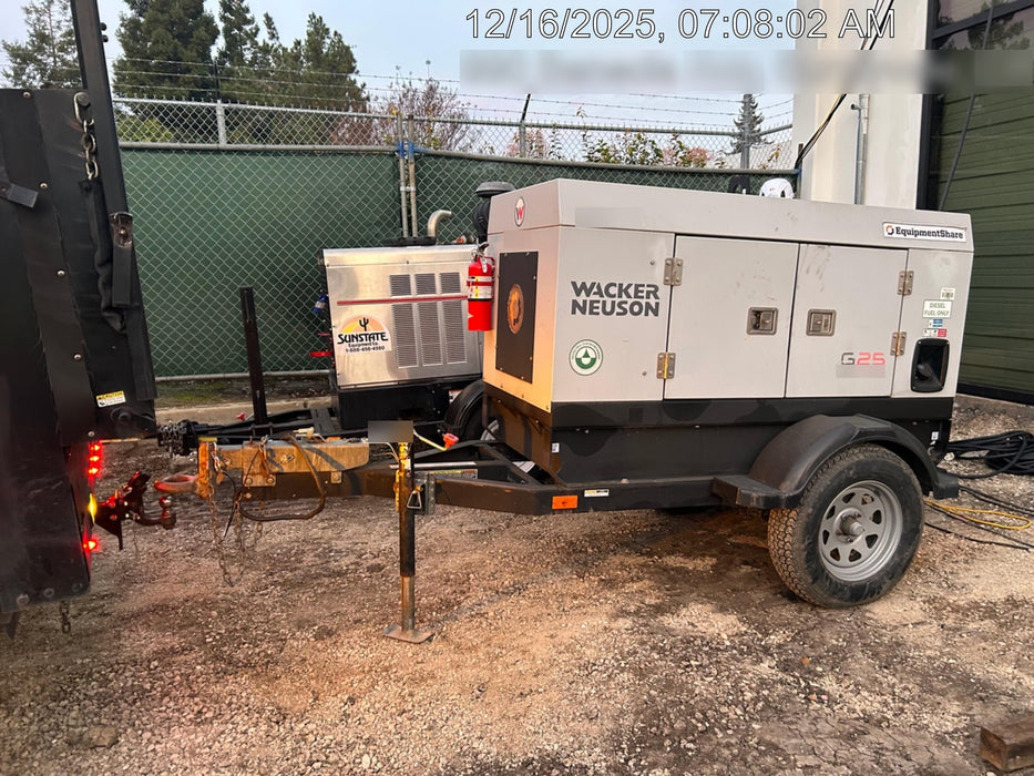 2020 WACKER NEUSON G25