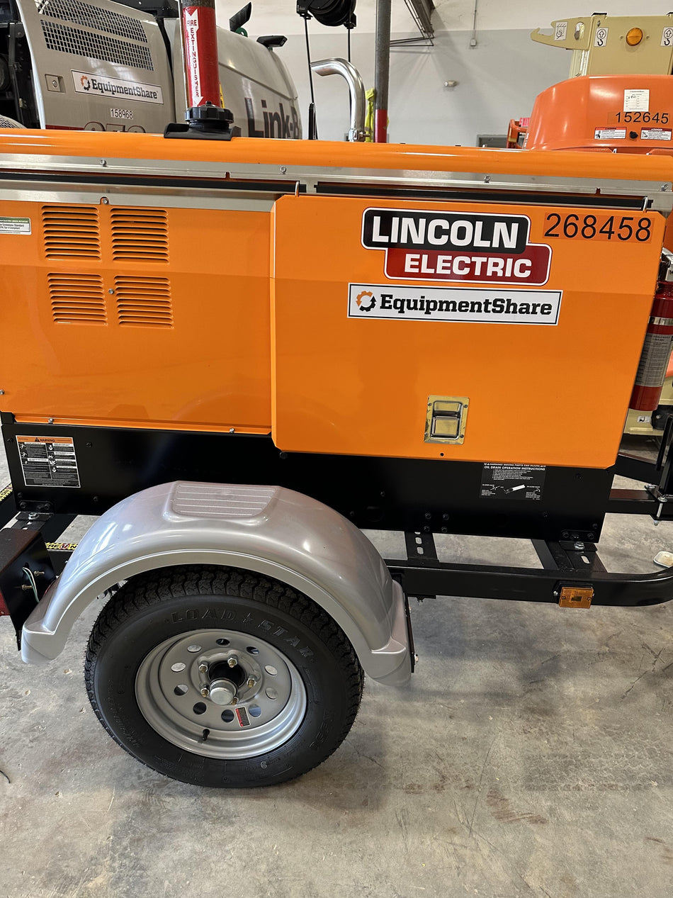 2022 Lincoln Electric LE400 Kubota V1505, Trlr, Cable Rack, Light Kit, ES Decals, T3