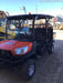 Kubota RTV-X1140WL-AS 4WD, LED Strobe, Windshield Acrylic Clear, Plastic Canopy, Wire Harness Kit, Backup Alarm, Bed Liner
