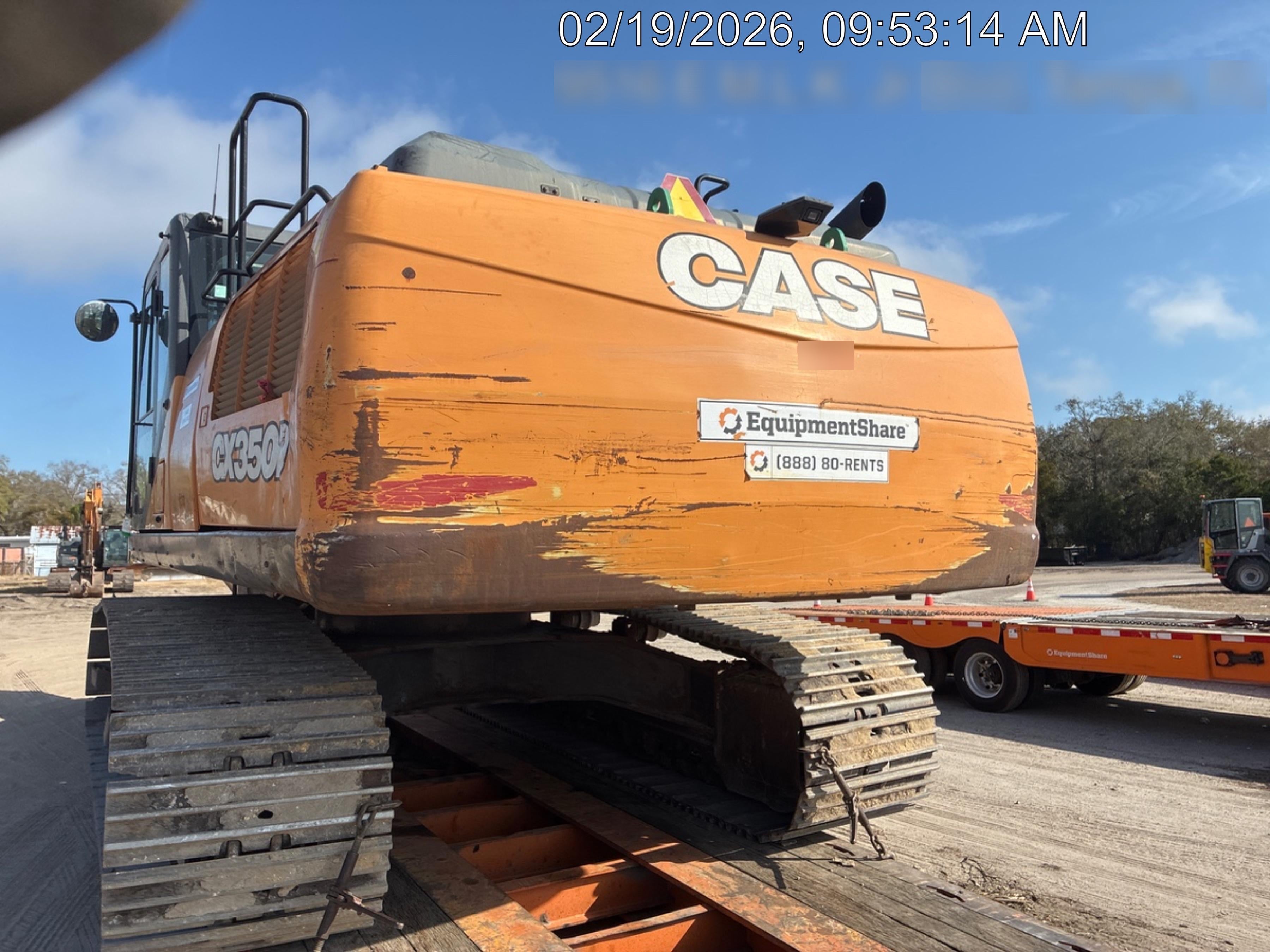 2017 CASE CX350D
