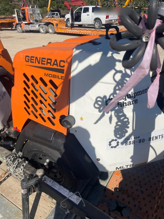 2023 Generac MLT2 Diesel, Flex Switch 120V Input, Powerzone Controller, 
(4) 320W LED Lights, 4kW Generator, 39.9 Gal Fuel Tank, 2" Ball, T3