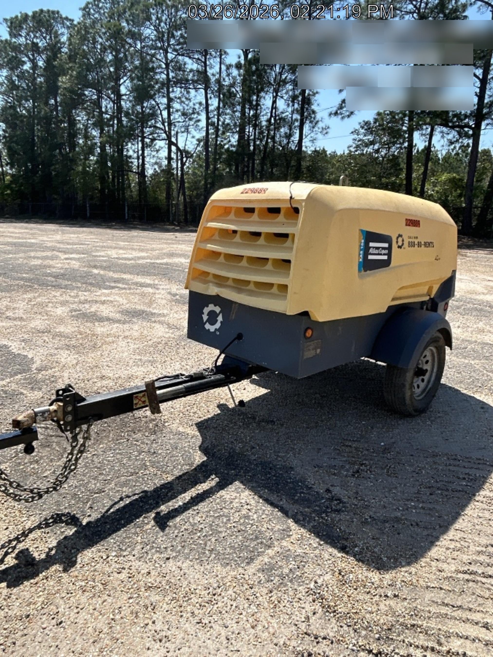 2022 ATLAS COPCO XAS188 CWK