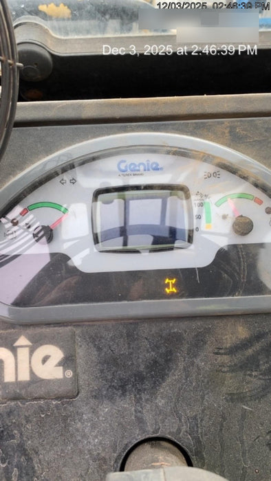 2019 Genie GTH-1056 Cab/Heat/AC, Solid RT Tires, LED Work Lights, Beacon 60" QA Carriage, 60" Forks