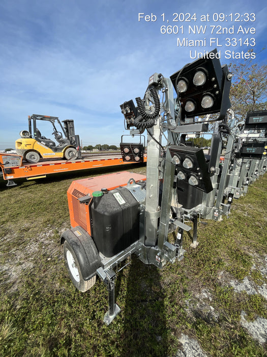 2023 Wanco WLTT-4MM4K Diesel, Deep Sea Controller, Shore Power Plug, Auto Start, (4) 350W LED Floodlights, 4kW Generator, 60 Gal Fuel Tank, 2" Ball, T3