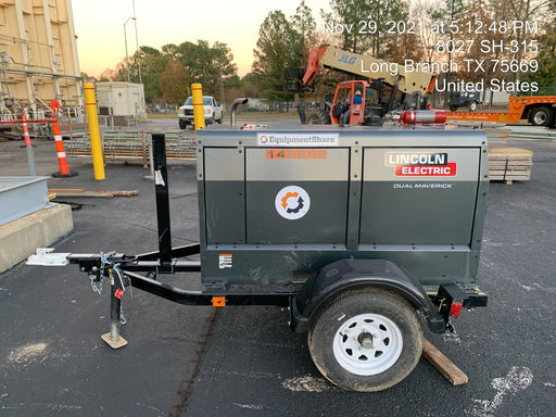2021 Lincoln Electric Dual Maverick 200/200X Ready Pak 3 (includes trailer, cable rack, fender light kit)