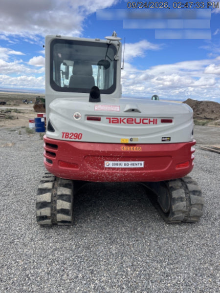 2024 TAKEUCHI TB290-CR