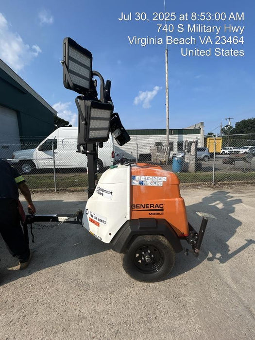 2023 Generac MLT2 Diesel, Flex Switch 120V Input, Powerzone Controller, (4) 320W LED Lights, 4kW Generator, 39.9 Gal Fuel Tank, 2" Ball, T3