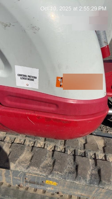 2020 Takeuchi TB250-2C Cab/Heat/Air, Rubber Tracks, Manual TAG QC