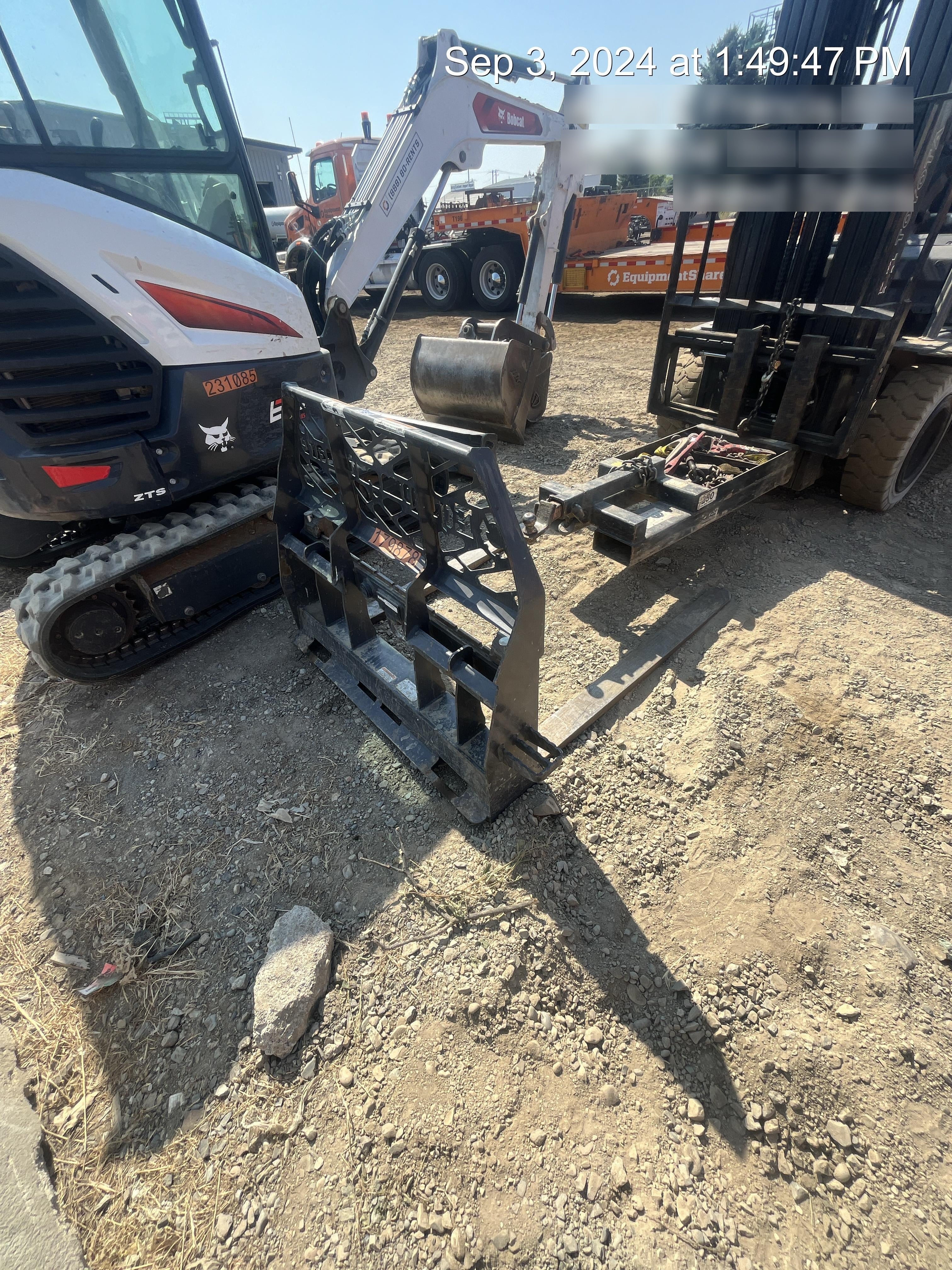 2021 PALADIN 48" Pallet Forks - Paladin