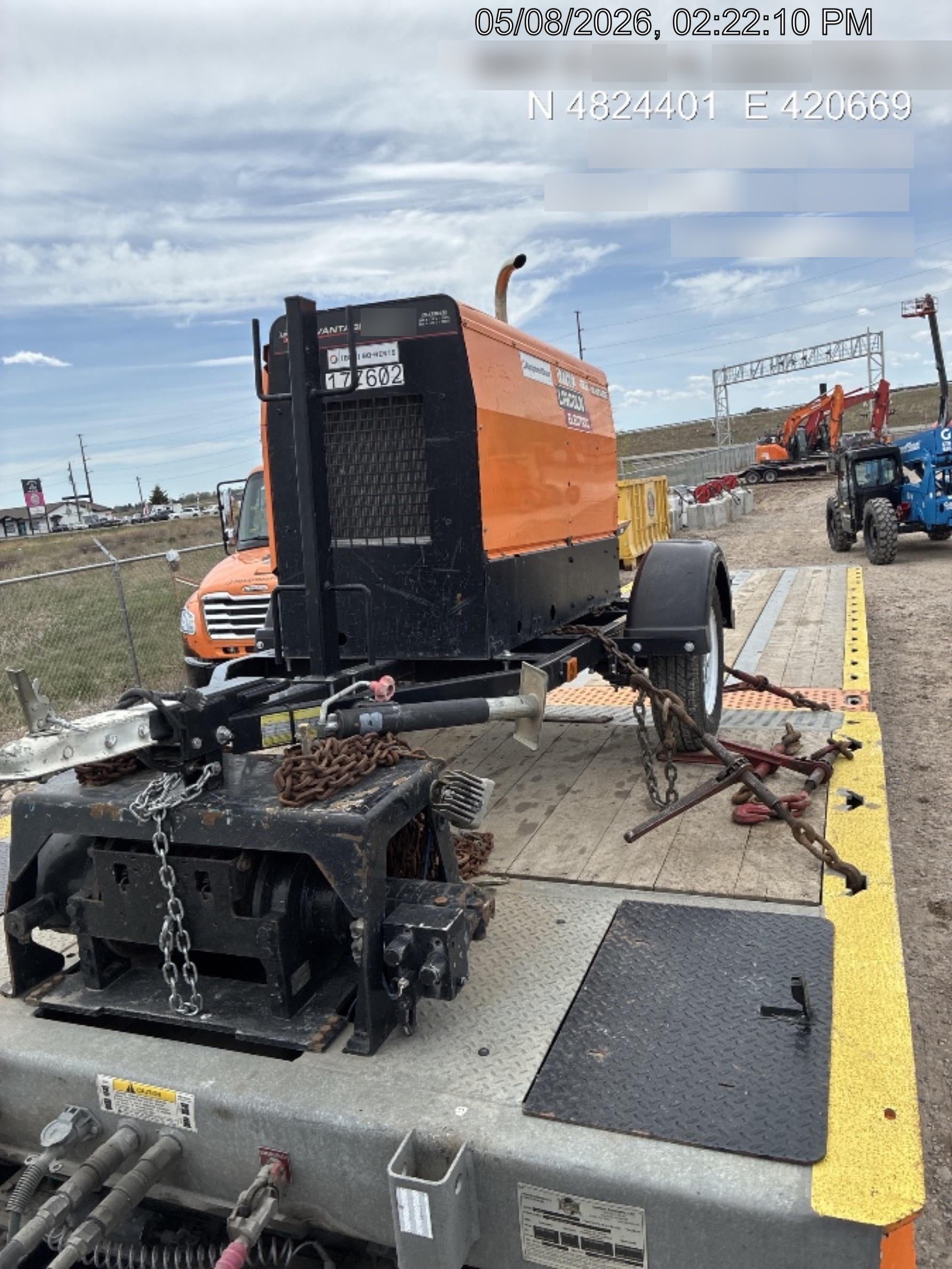 2021 Lincoln Electric Vantage 322 Vantage 322 Ready Pak 3 w/ Decals, ORANGE (includes trailer, cable rack, fender light kit) NO Telematics