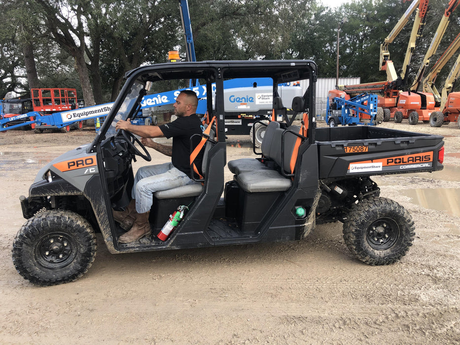 Polaris Pro XD 4000D AWD Canopy, Diesel, 4-6 Passenger, LED Strobe, Rearview Mirror