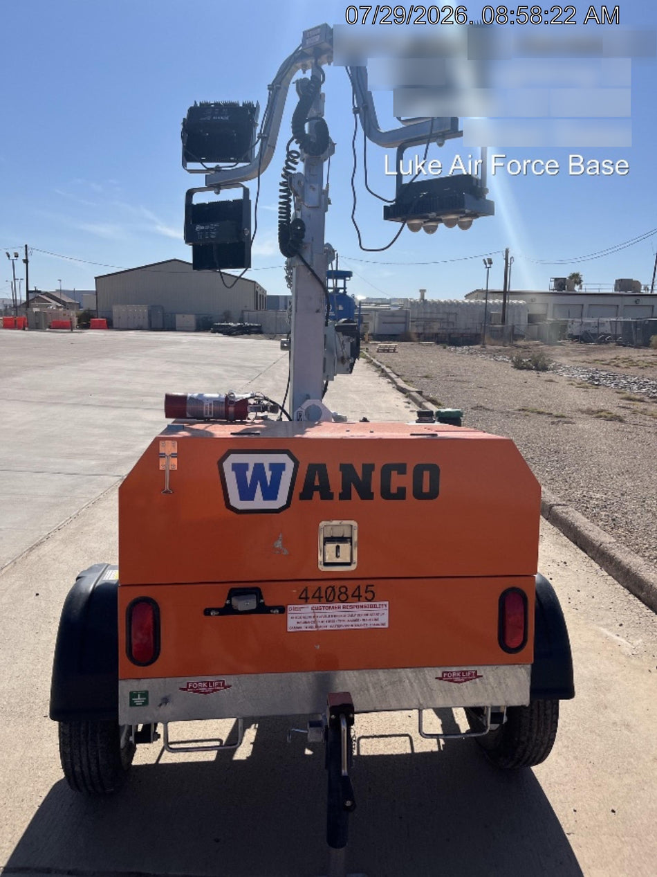 2024 Wanco WLTT-4MM4K Diesel, Deep Sea Controller, Shore Power Plug, Auto Start, (4) 350W LED Floodlights, 4kW Generator, 60 Gal Fuel Tank, 2" Ball, T3