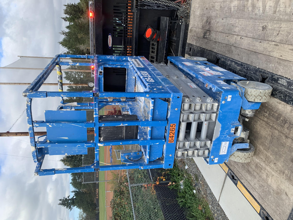 2020 Genie GS-1930 Solid Non Marking Tires, Beacon, Folding rails with half height swing gate, 800W Inverter