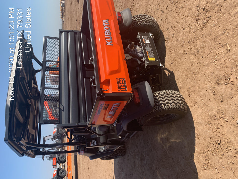 2020 Kubota RTV-X1140W-H Canopy, 4-Seater, Diesel, Windshield Acrylic Clear, LED Strobe, Backup Alarm