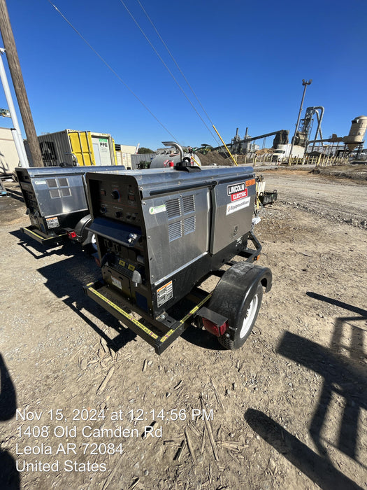 2024 Lincoln Electric LE400 Kubota V1505, Trlr, Cable Rack, Light Kit, ES Decals, T3