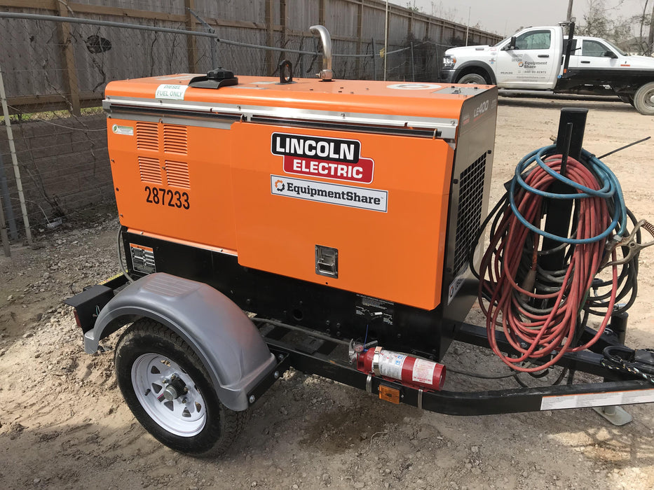 2022 Lincoln Electric LE400 Kubota V1505, Trlr, Cable Rack, Light Kit, ES Decals, T3