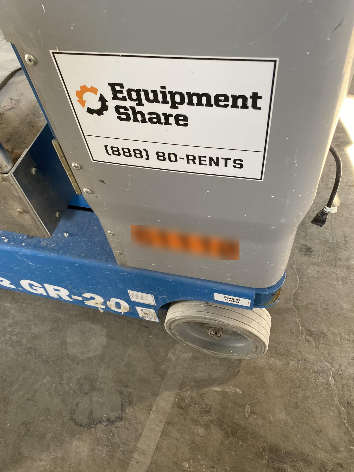 2019 GENIE GR-20