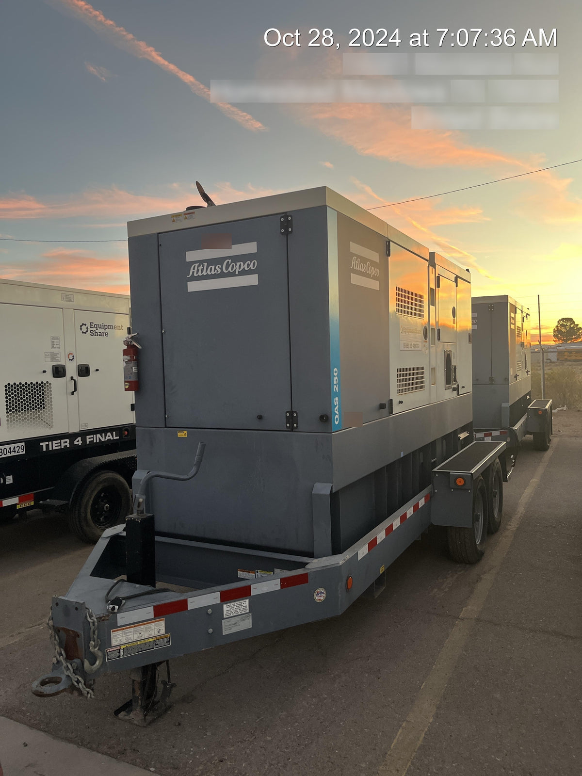 2020 ATLAS COPCO QAS250