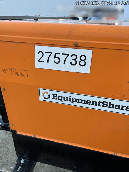 2022 Lincoln Electric LE400 Kubota V1505, Trlr, Cable Rack, Light Kit, ES Decals, T3