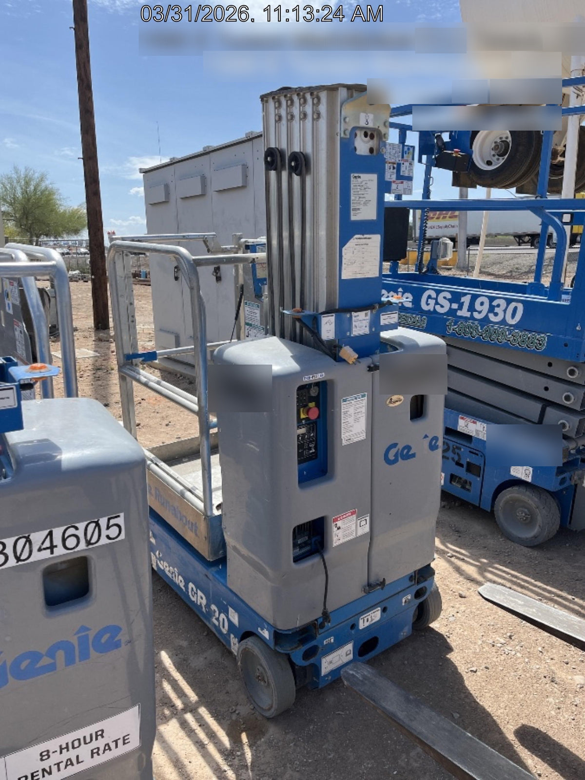 2019 GENIE GR-20